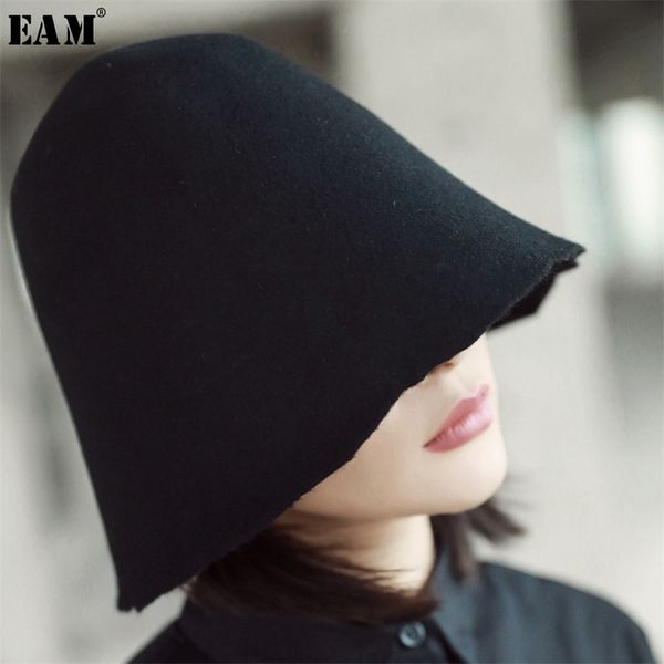 

eam] new spring solid color black fishmen hat women all-match fashion tide y200102, Blue;gray