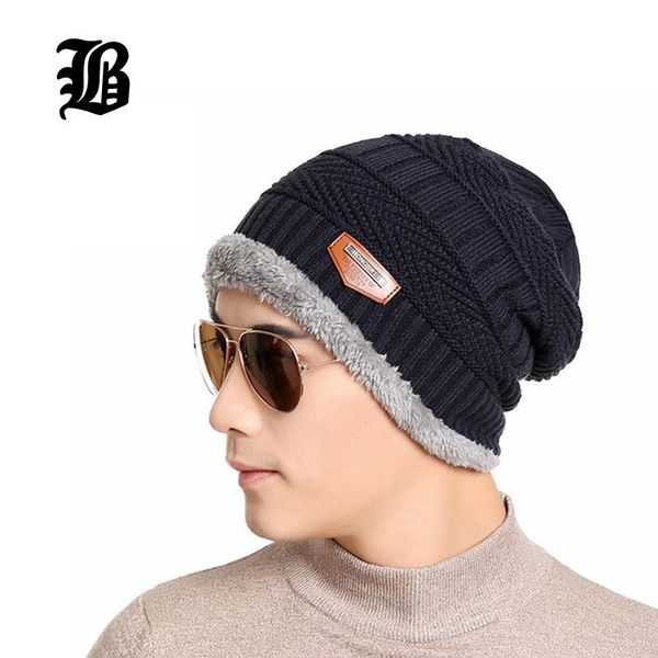 

flb] 2016 бренд шапочки вязаные зимние шапки для мужчин женские шансы мужская зимняя шляпка шапки чепухи капон установленные теплые крышки, Black;white