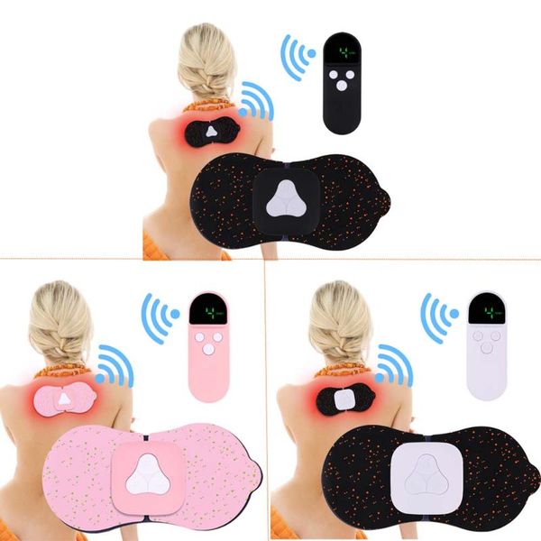 

wireless massager for body rechargeable massage device pain relief electric massager for neck and shoulders muscle stimulator