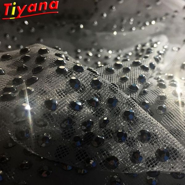 

artificial decorative diamond curtains for living room light luxury black/white geometry pattern sheer tulle for bedroom #vt