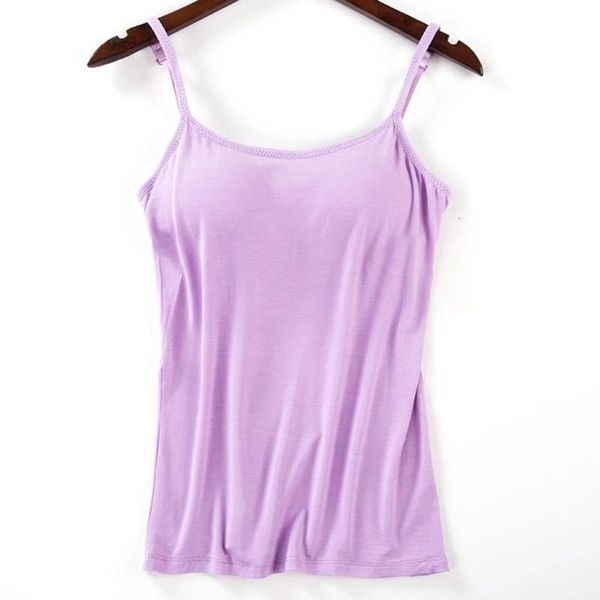 

женщины спагетти cami top жилет женский камзол с встроенный бюстгальтер 2019 женщины padded bra tank top rk #e