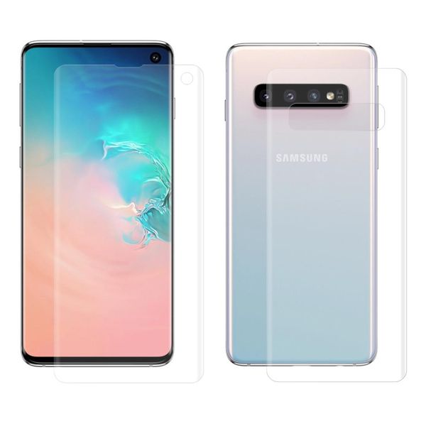 

enkay hat-prince 01mm 3d full screen protector explosion-proof hydrogel film front back for galaxy s10 tputpepet material