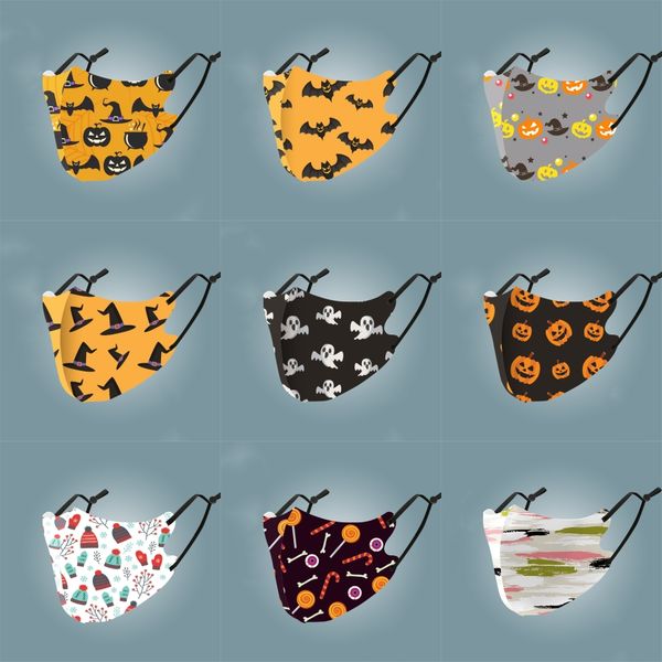 

face mask supplies fashion us flag printing washable masks#306, Black
