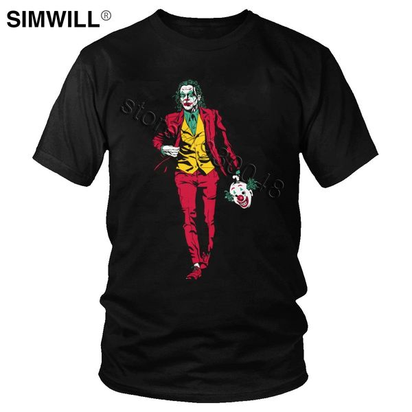 

mr fleck joker tees psychological thriller tshirt for short sleeve joaquin clown comic movie villain hooded sweatshirt hoodie men t shirt