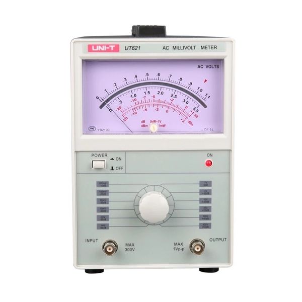 UNI-T UT621 UT622 Analoges Spannungs-Digitalvoltmeter Analogmultimeter 100uV-300V Millivoltmeter
