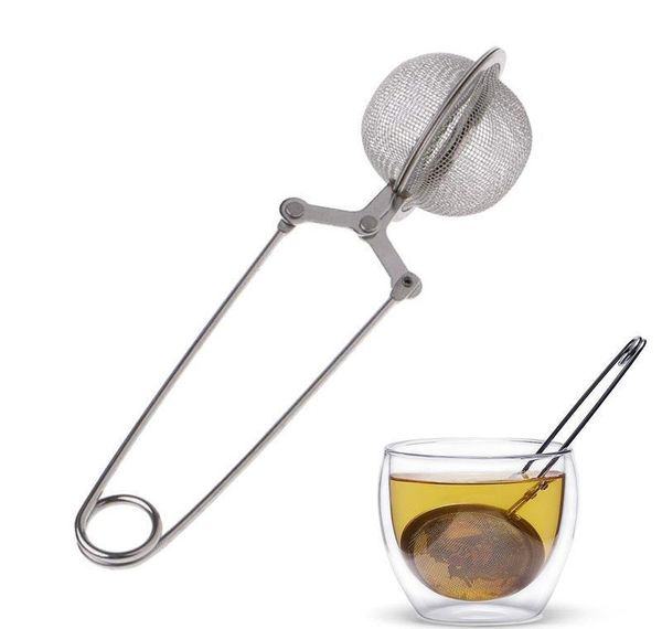 

tea infuser stainless steel sphere mesh tea strainer coffee herb spice filter diffuser handle tea infuser ball kitc bbyfjm lg2010