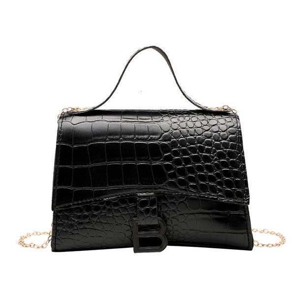 

new women bags 2020 fashion crocodile pattern shoulder pu solid color small square bag mobile phone coin purse