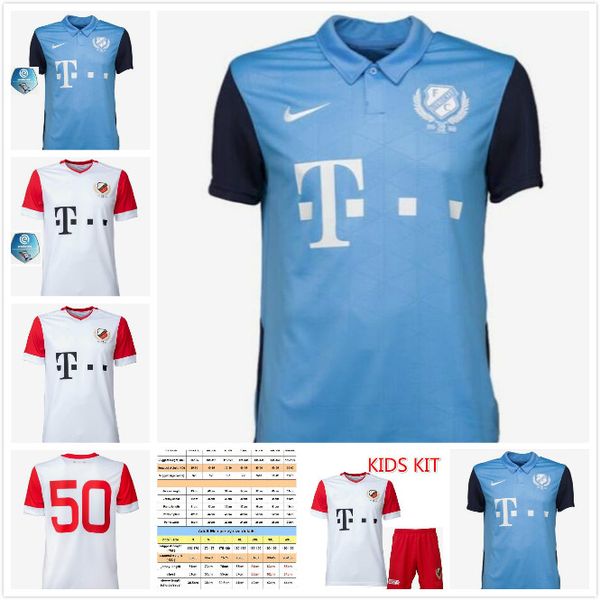 

2020 fc utrecht home soccer jerseys man kids kit +sock 20 21 maher dalmau kerk janssen gustafson footbll shirt boys kit, Black