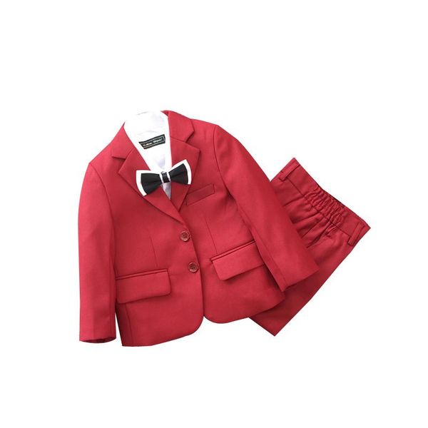

children's suit boy's dress handsome baby's first year suit british style child flower boy suits formal wedding suits for boy, Blue