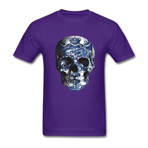 

novelty 3d print blue and white porcelain design skull delftwear man sugar skull super hero brand men sport hooded sweatshirt hoodie t shirt