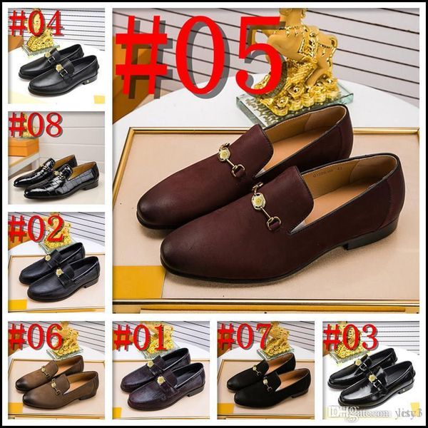 

q4 men business shoes formal genuine leather shoe men casual shoes luxury men dress office shoes size 49 male breathable footwear 33, Black