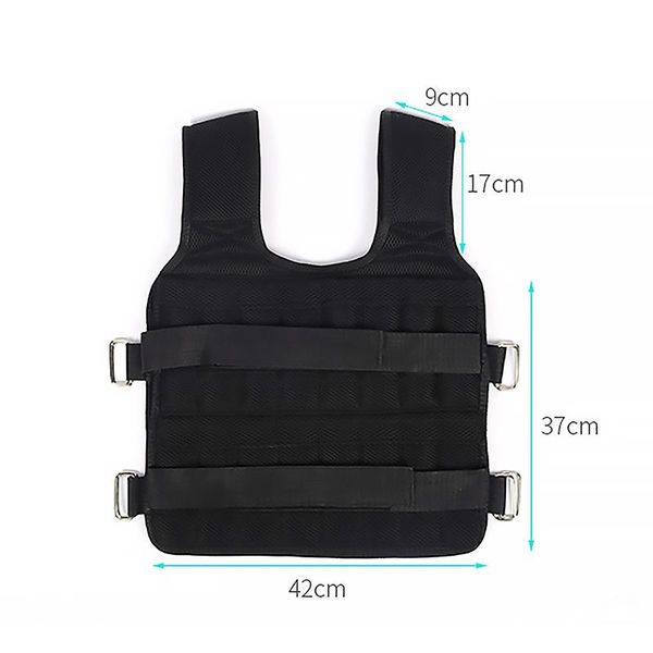 

new adjustable loading weight vest for boxing weight training workout fitness gym equipment waistcoat jacket sand clothing