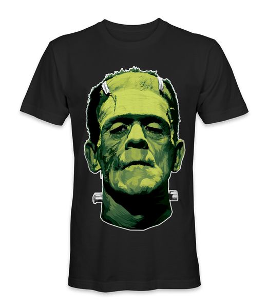 

frankenstein face movie t-shirt harajuku tee shirt new fashion design for men women sport hooded sweatshirt hoodie