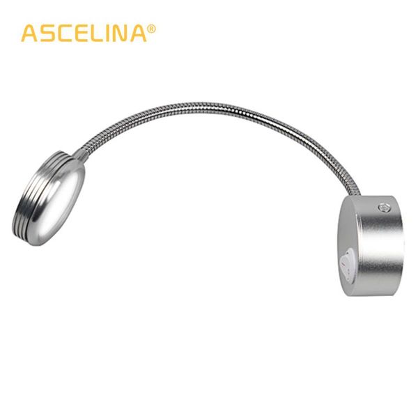 

ascelina led wall lamp wall sconce eye-caring reading lamps lights for home lighting bedroom 5w warm/nature white 85-260v