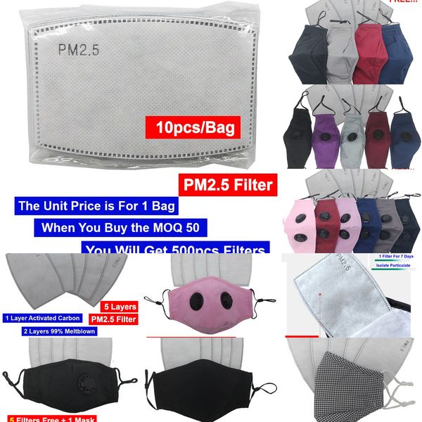 

factory 5 pcs one filters with day cotton washable reusable face colourful multi-color mask 1 pjf41