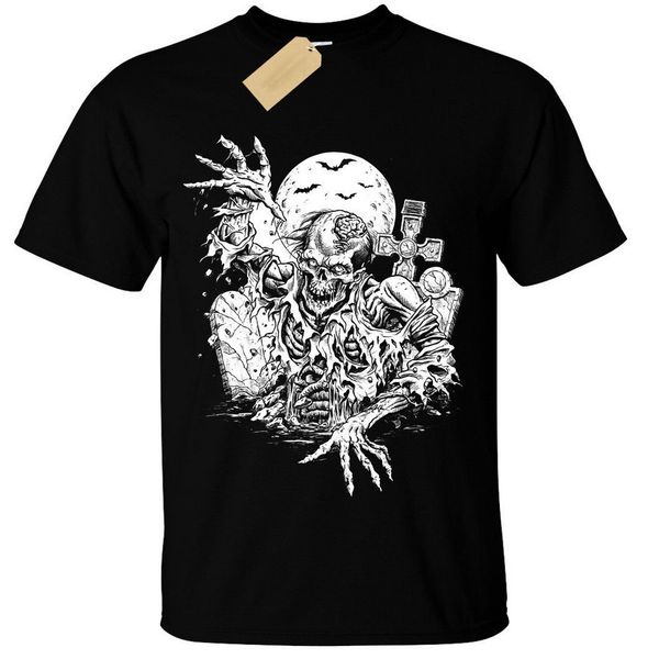 

men boys girls zombie screen printed mens halloween goth gothic bats cotton customize hoodie designers t shirts sweatshirt