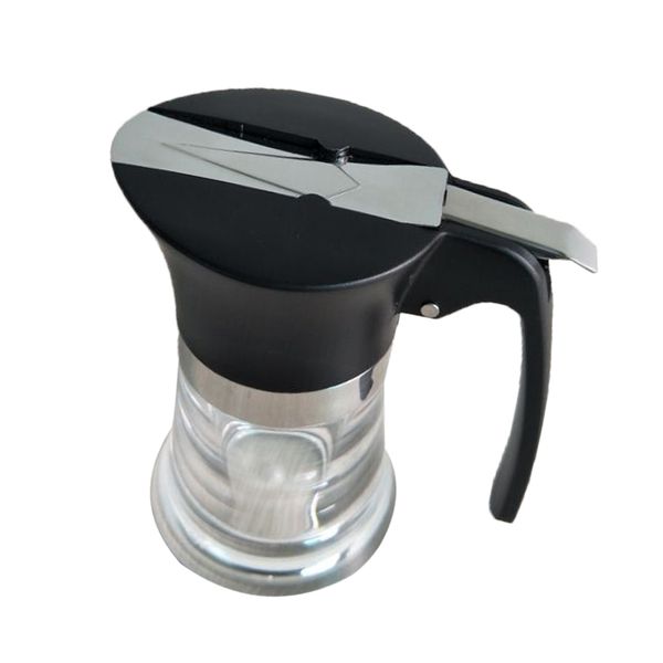 

kitchen oil dispenser ketchup honey syrup vinegar container clear 130ml