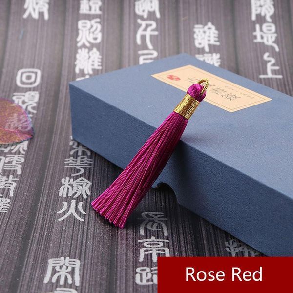 

2019 new 5pcs lot 8cm multicolor cotton silk tassel brush cords fit earrings charm pendant satin tassel for car bag h jllicf