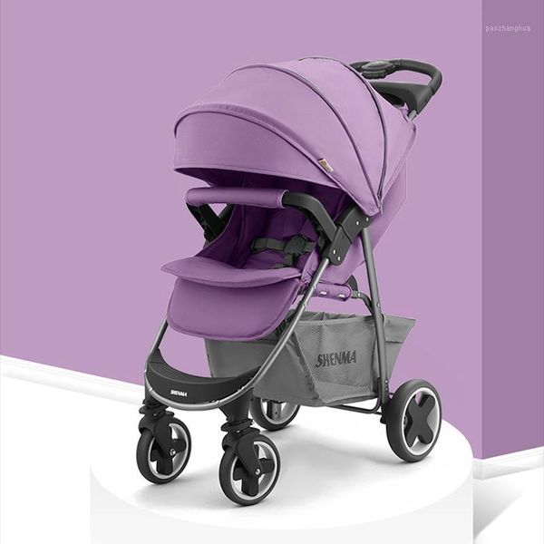 

strollers# shenma baby stroller children's trolley lightweight good safety performance foldable1