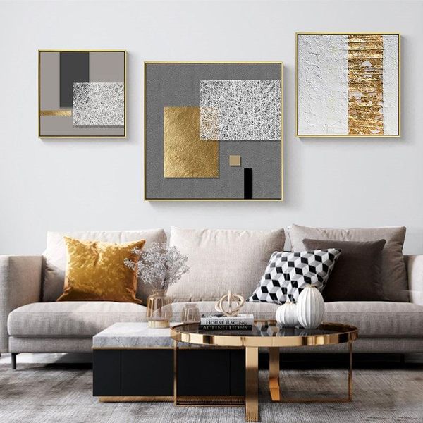 

modern abstract gold luxury minimalist posters nordic canvas art painting home decor wall art print living room decor picture