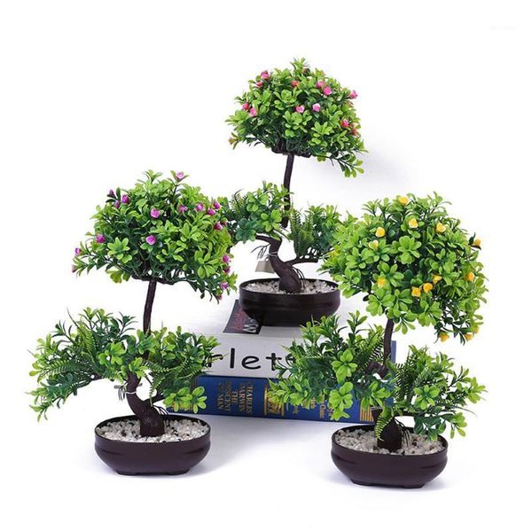 

decorative flowers & wreaths asypets artificial plastic plants bonsai deskornament for home decoration1