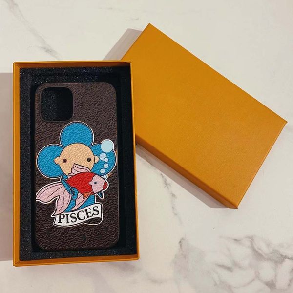 

fashion twelve constellations phone cases for iphone 12promax iphon12pro 12mini 12 11promax 11pro iphone 11 huawei p40 p40pro cases