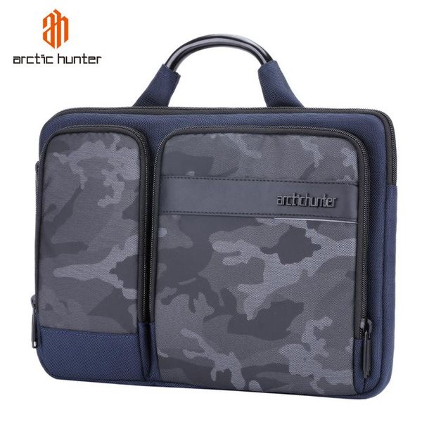 

arctic men briefcase bag fit 15.6 14 inch business lapbags male waterproof office tote travel pocket computer maleta