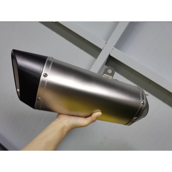 

51mm 60mm universal motorcycle sc exhaust muffler pipe escape moto akrap db killer bike for msx bws r3 s1000rr gsr r6 cbr 750