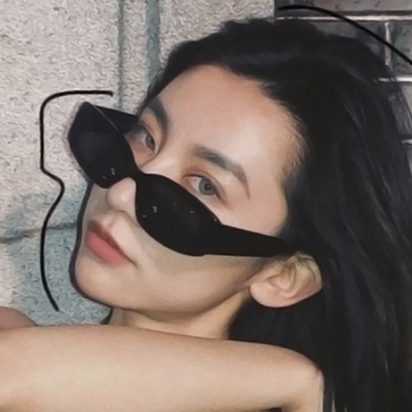 

sunglasses vintage shades for women candy ctangle color eyewear mirror square sun glasses retro flat clear lens