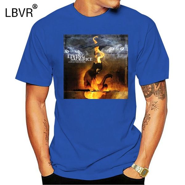 

living sacrifice t-shirt conceived in fire sport hooded sweatshirt hoodie