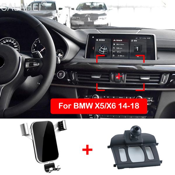 

gps car mobile phone for bmw x5 x6 2015 air vent mount cellphone holder stand cover auto accessories