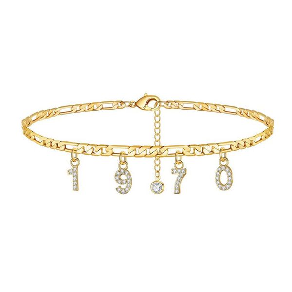 

fashion women beach jewelry special year 1970-2020 anklet daimond barefoot beach accessories leg bracelet for women jewelry, Red;blue