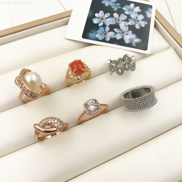 

factoryjhx0crytal new tail personality beautiful large diamond rhinestone charm ring silver k gold mix styles fashion korean je