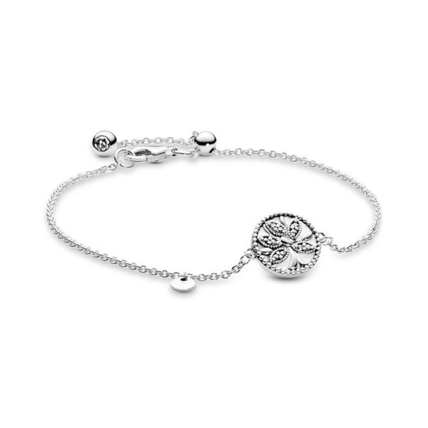 

new 100% 925 sterling silver celestial stars bracelet fit adjustable bracelet luxury fashion crystal charm bracelet diy jewel, Black