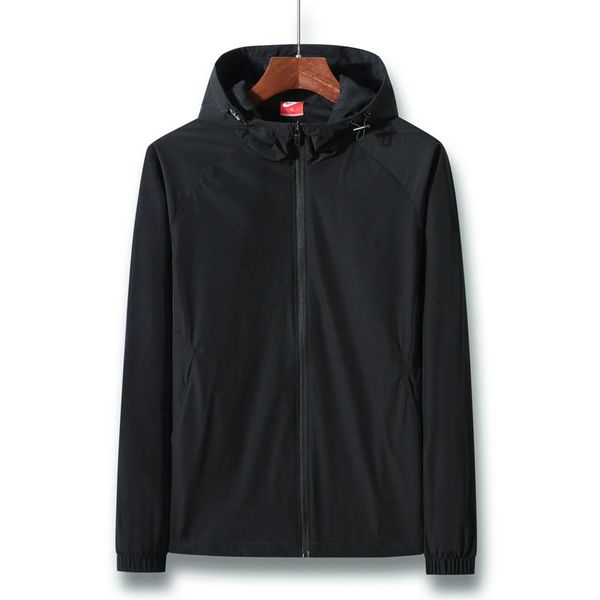 

men zipper hoodie new mens jacket windbreaker thin korean style slim trend spring and autumn casual jacket pilot 4871, Black;brown