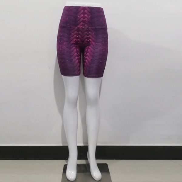 

design lady solid pocket high-waist hip stretch underpants running fitness yoga shorts exercise running shorts workout fitness, White;black