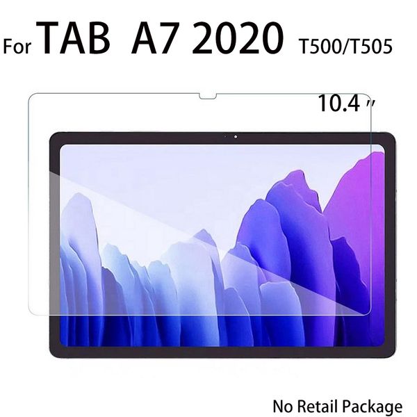 Tablet-Displayschutz aus gehärtetem Glas für Samsung Galaxy TAB A7 (2020) T500 T505 10,4 Zoll, Schutzglas in Opp-Beutel, keine Einzelhandelsverpackung