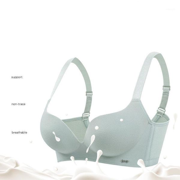 

thailand latex for women underwear lingerie solid bra seamless push up cotton bralette brassiere wireless1, Red;black