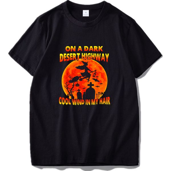 

on dark desert highway witch coolwind in myhair halloween song breathable cloth tee hooded sweatshirt hoodie men t shirt