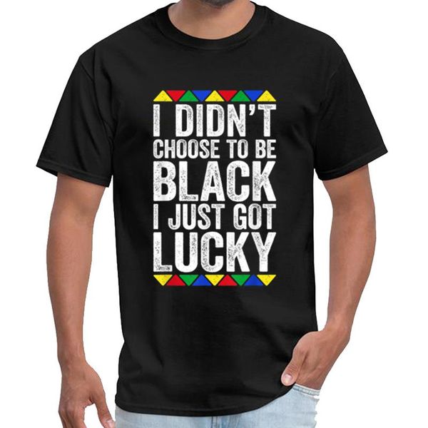 

printed i didn't choose to be black i just got lucky pride thunderdome t shirt male female tshirt s tee sport hooded sweatshirt hoodie