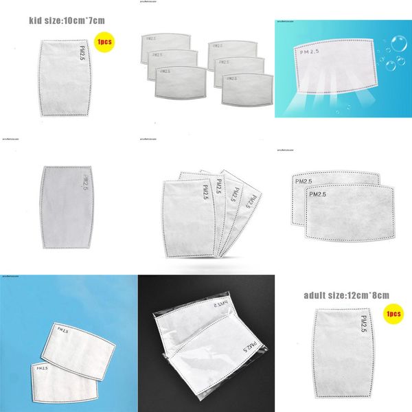 

dustproof 5 2.5 core layer original pads pm pm2.5 activate carbon filter face replacement mask i117 23og8