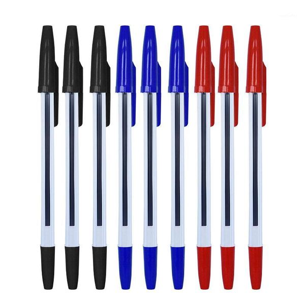 

ballpoint pens black/red/blue 309/583 classic pen 0.7mm press ball writing for school office stationery supplies exam spare 1, Blue;orange