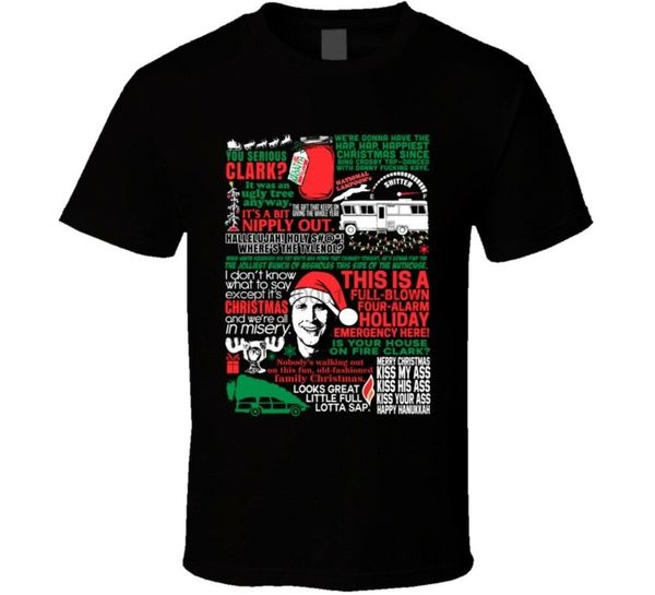 

national lampoon's christmas vacation holiday movie quote mashup t shirt sport hooded sweatshirt hoodie
