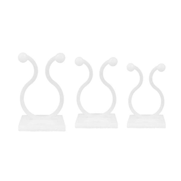 

5/10/20pcs plant climbing wall fixture clip invisible wall vines fixture wall sticky hook holder plant climbing wmtkef
