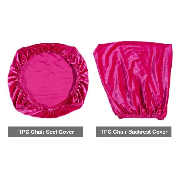 

solid washable dustproof stretch universal home split removable slipcovers furniture office chair cover computer seat elastic1