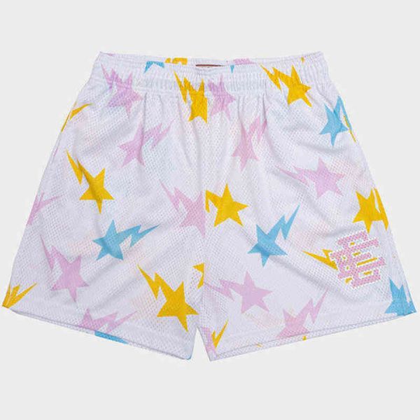 

eric emanuel ee basic short newyork city skyline brand men's casual shorts fitness women summer sandbeach gym workout mesh basketball f, White;black