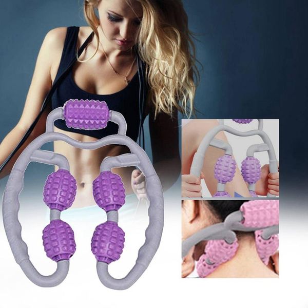 

massager manual roller massage stick yoga supplies home fitness