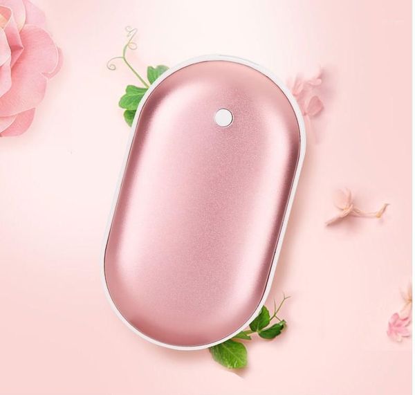 

home heaters creative lucky cobblestone usb hand warmer multi-function mini charging treasure mobile power explosion-proof1