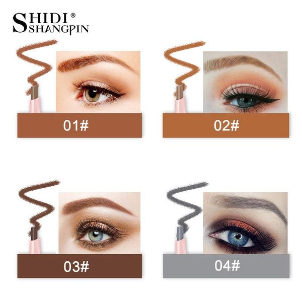 

shidishangpin eye brow tint косметика natural long lasting краски татуировки бровей водонепроницаемый черный коричневый карандаш для бровей
