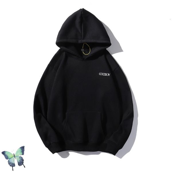 

2021 new love heart ,smiley face, hoodies sweatshirt men women cotton plus velvet good boy hoodie fast shipping qhb1, Black
